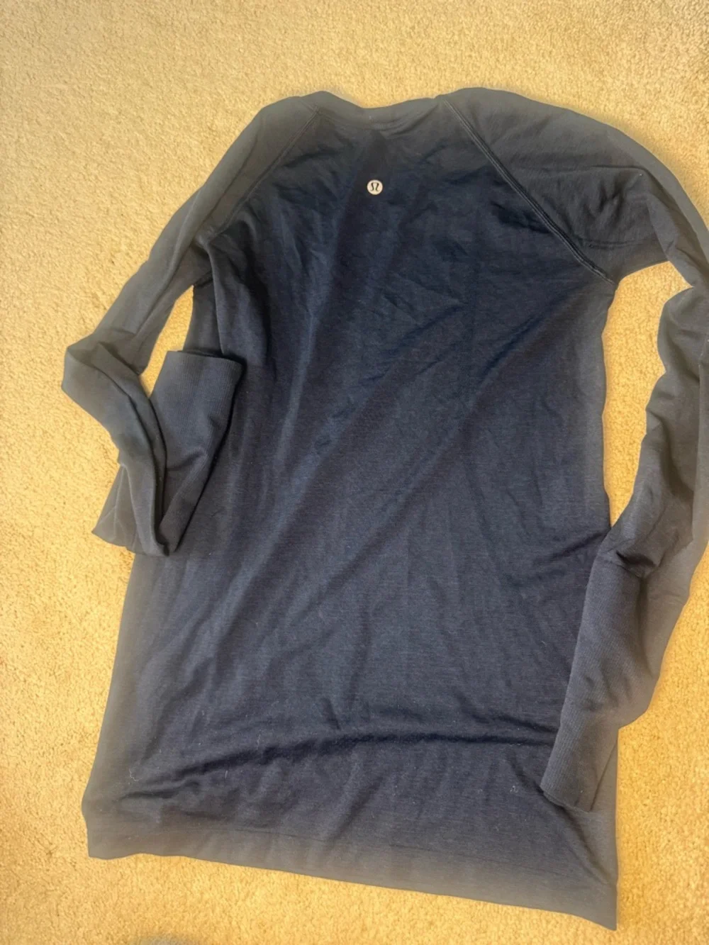 Lululemon Swiftly Tech Long Sleeve Shirt in True Navy - Picture 5 of 7